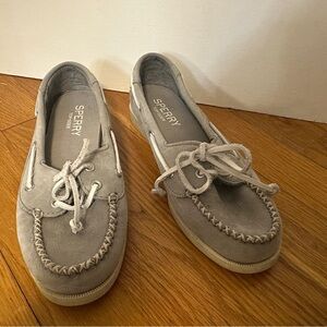 Sperry Top-Sider Women's Grey Boat Shoes Size 6